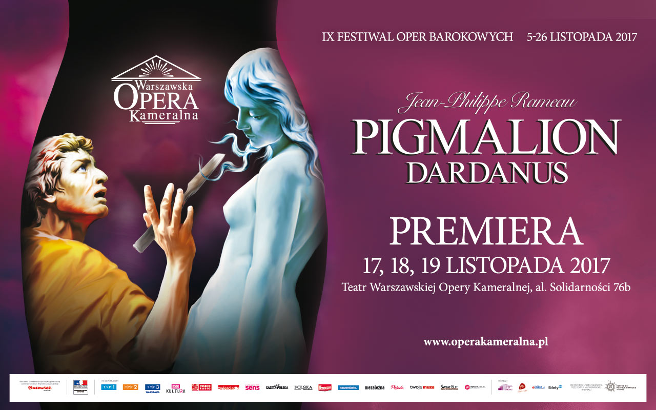 PIGMALION / DARDANUS - premiera w Warszawskiej Operze Kameralnej