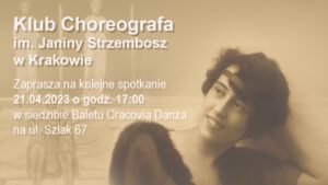 klub choreografa Balet Cracovia Danza